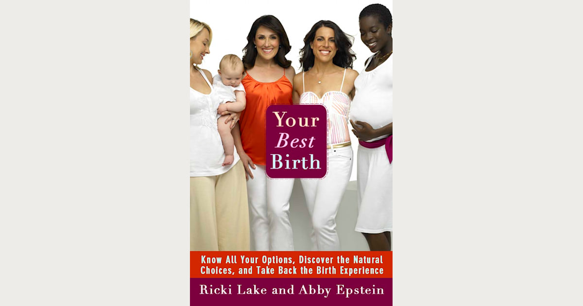 Ricki Lake on giving birth without meds